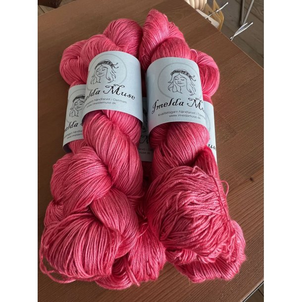 100% Pure Mulberry Silk - Hibiscus