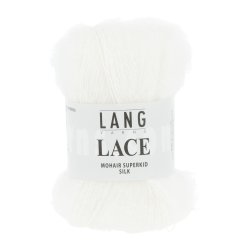 LACE Silk Mohair - White (01)