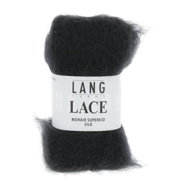 LACE Silk Mohair -Black (04)