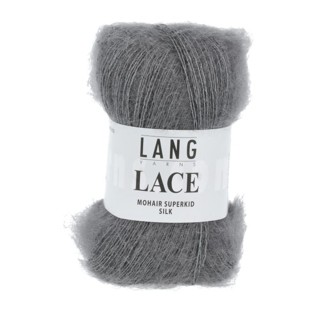 LACE Silk Mohair - Grey M&eacute;lange (05)