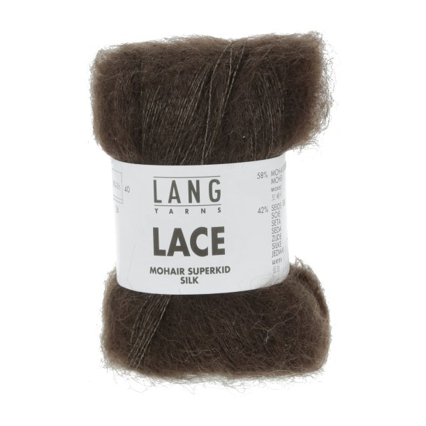 LACE Silk Mohair - Dark Brown (168)