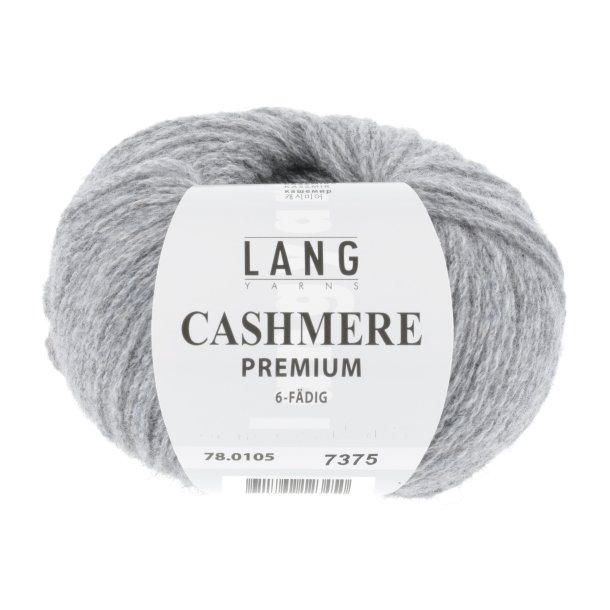 Cashmere Premium - Ash Grey M&eacute;lange (105)