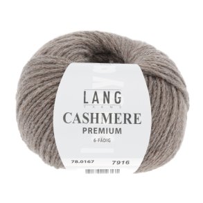 Cashmere Premium - Light Brown Mlange (167)