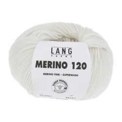 Merino 120 - White (01)
