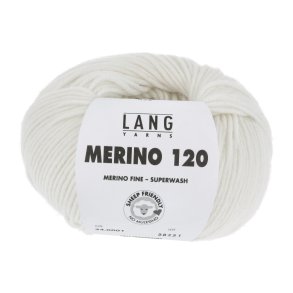 Merino 120 - White (01)