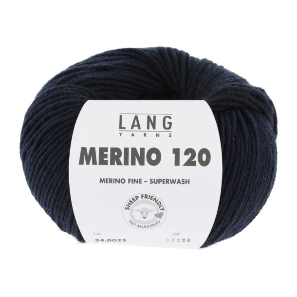 Merino 120  - Night Blue (25)