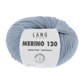 Merino 120 - Silver Grey (123)