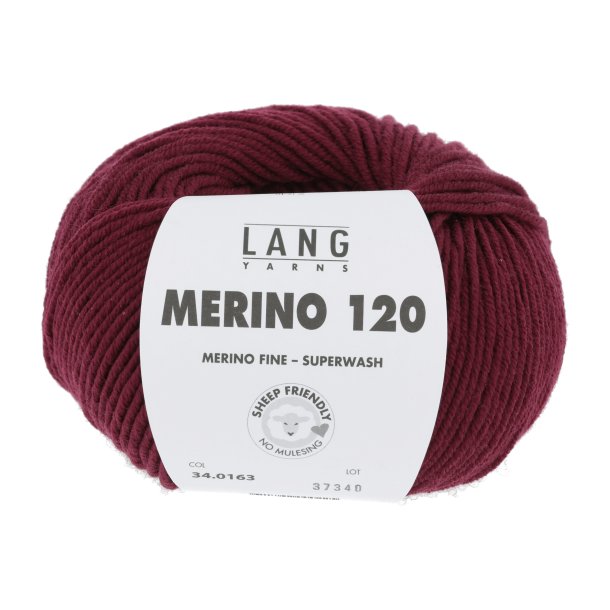 Merino 120 - Dark Red (163)