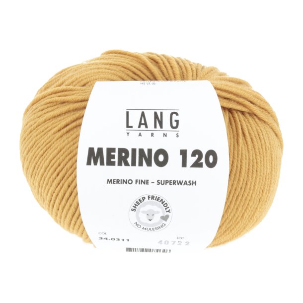 Merino 120 - Mustard Yellow (311/68862)