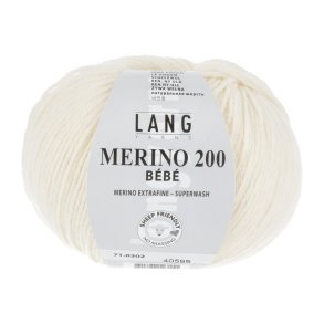 Merino 200 BEBE - Egg White (0302)