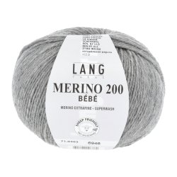 Merino 200 BEBE - Light Grey Mlange (0303)