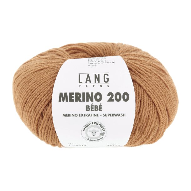 Merino 200 BEBE - Nougat (0315)