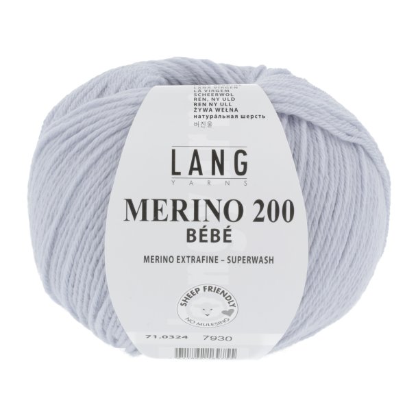 Merino 200 BEBE - Pearl Grey (0324)