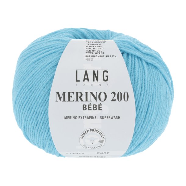 Merino 200 BEBE - Turquoise (0379)