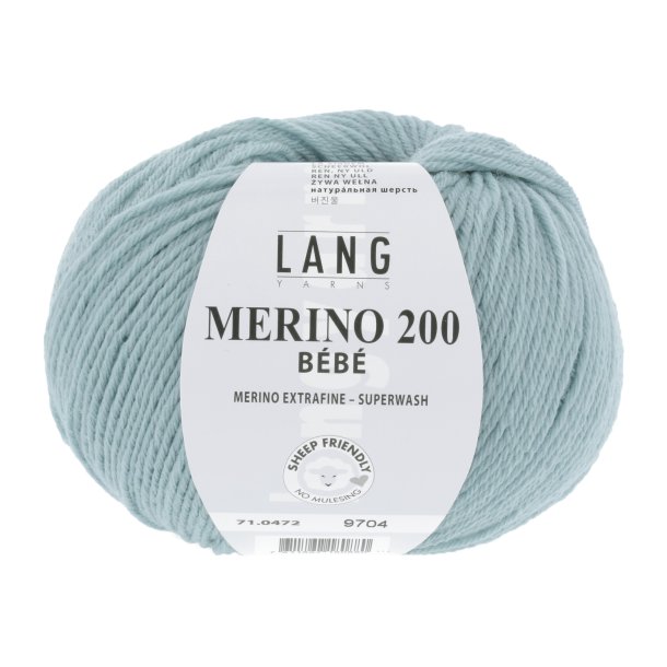 Merino 200 BEBE - Dark Mint (472/65072)