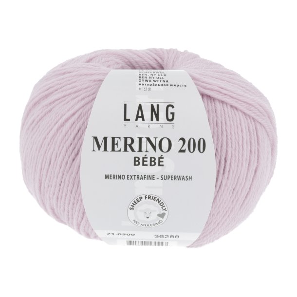 Merino 200 BEBE - Light Rose (0509)