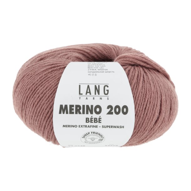 Merino 200 BEBE - Rosewood (0548)