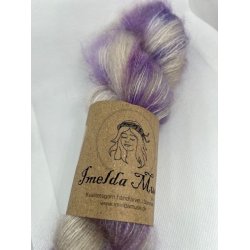 Silk Mohair - Purple Pop on a Grey Day