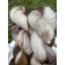 Silk Mohair - Vanilla Moccachino