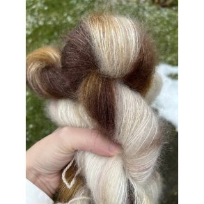 Silk Mohair - Vanilla Moccachino
