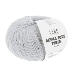 Lang Yarns Alpaca Soxx Tweed - Light Grey (03)