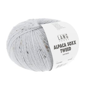 Lang Yarns Alpaca Soxx Tweed - Light Grey (03)