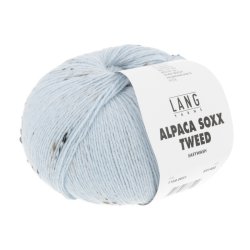Lang Yarns Alpaca Soxx Tweed - Light Blue (21)