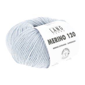 Merino 120 - Ice Blue/white Melange (152)