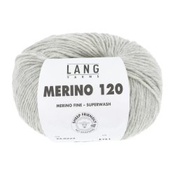 Merino 120 - Light Grey Melange (223)