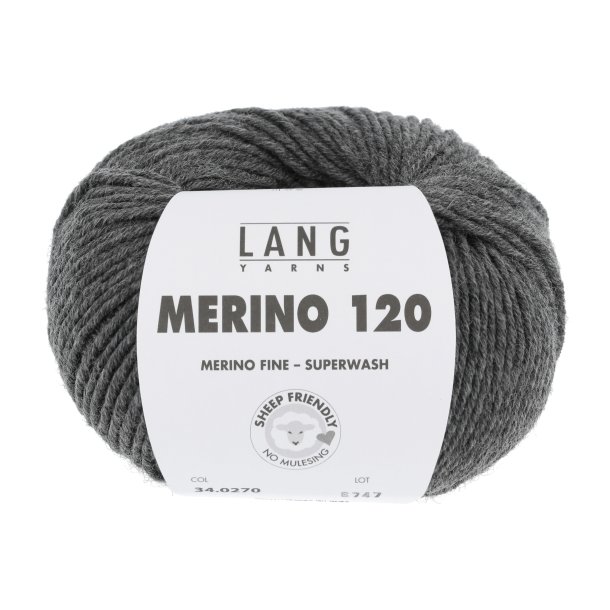 Merino 120 - Dark Grey M&eacute;lange (270_4189)