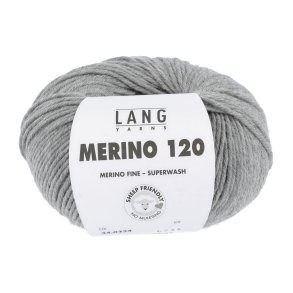 Merino 120 - Grey Mlange (324)