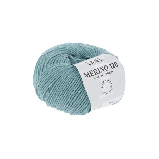 Merino 120 - Aqua Melang&eacute; (0372)