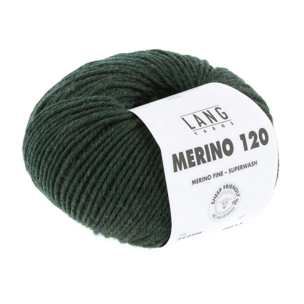 Merino 120 - Olive Chante Claire (398)