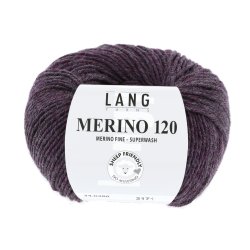 Merino 120 - Eggplant Melange (480)