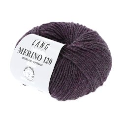 Merino 120 - Eggplant Melange (480)