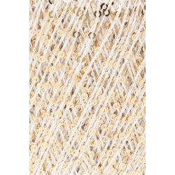 Paillettes - white/gold (02)