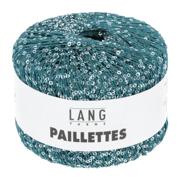 Paillettes Petrol/Silver - (88)