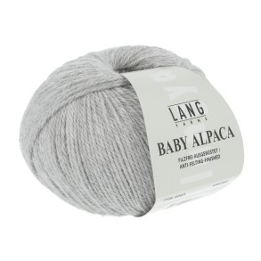Lang Yarns Baby Alpaka Light Grey Melange (03)