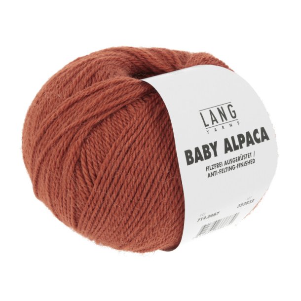 Lang Yarns Baby Alpaka Brick (87)