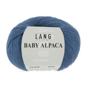 Lang Yarns Baby Alpaka - Steel Blue (110)