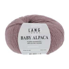 Lang Yarns Baby Alpaka Dark Dusky Pink (148)