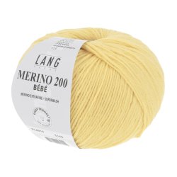 Merino 200 BEBE - Lemon 313)
