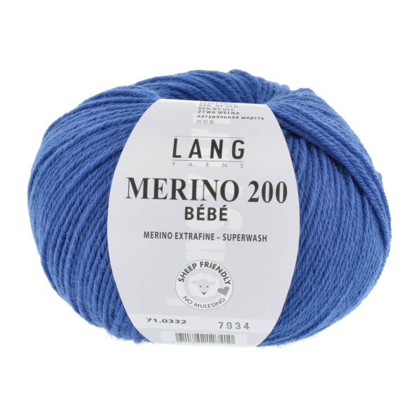 Merino 200 BEBE - Blue Marine (0332)