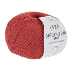 Merino 200 BEBE - Red (360)