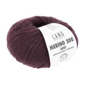 Merino 200 BEBE - Bourdeaux (364)