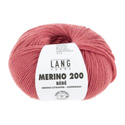 Merino 200 BEBE - Rasberry (365)