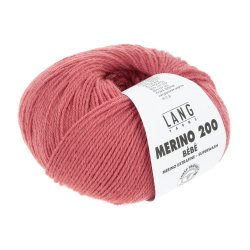 Merino 200 BEBE - Rasberry (365)