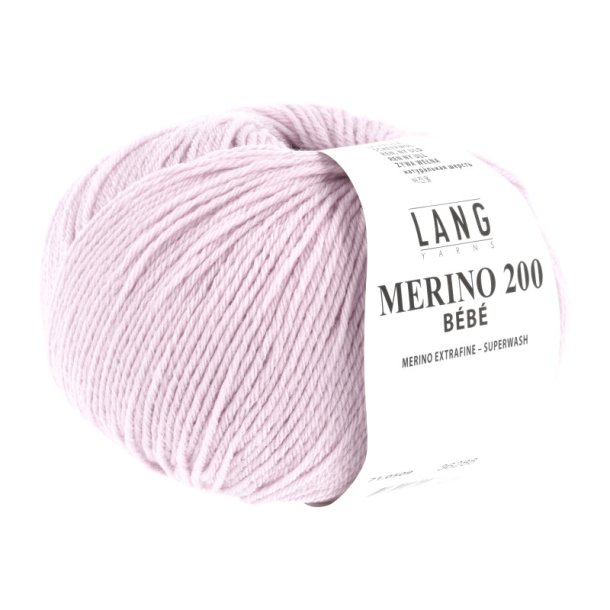 Merino 200 BEBE - Light Rose (509)