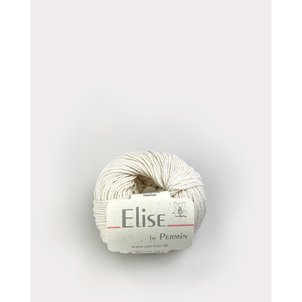 Elise - Bomuld og Cashmere - rhvid/offwhite (09)