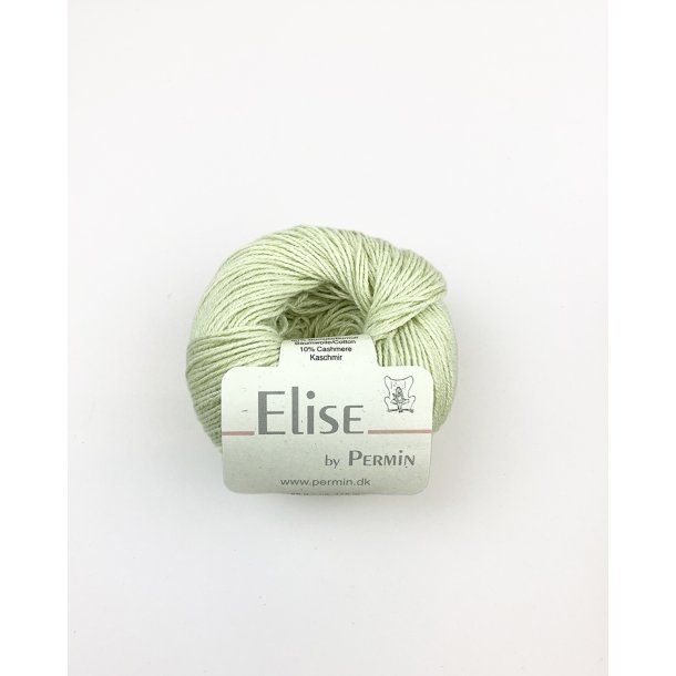 Elise - Bomuld og Cashmere - Lime (26)